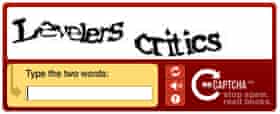 The first version of reCaptcha.