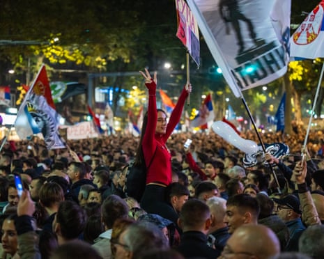 Serbia votes as strongman Vučić faces grassroots challenge to 12-year rule – Europe live