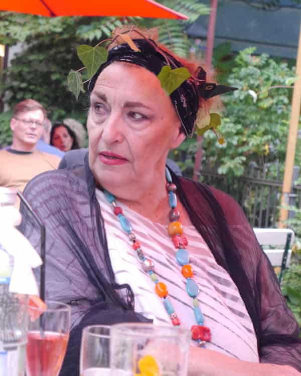 Nina Gladitz at her 70th birthday celebration in Berlin in 2016.