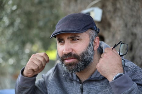 Palestinian human rights activist Issa Amro.