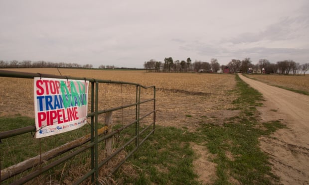 The entrance to Art and Helen Tanderup’s farm where the Keystone XL is set to cross.