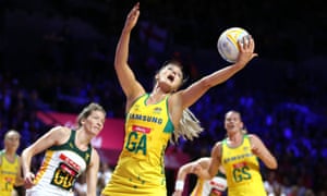 Gretel Tippett during the semi-final.