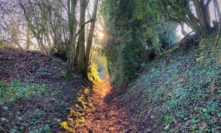 A holloway in Ryedale, north Yorkshire