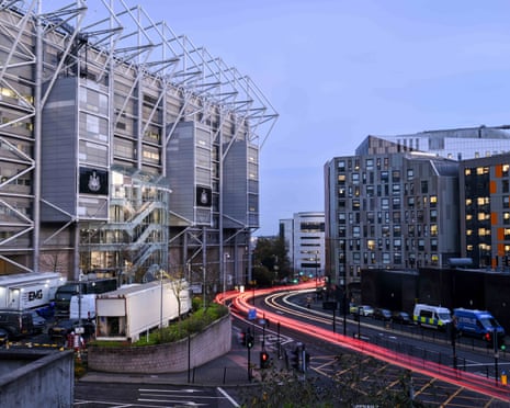 St James’ Park in Newcastle