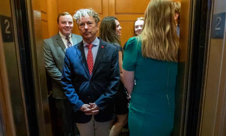 Senator Rand Paul, a qualified physician, has been banned from YouTube for a week for a post questioning the efficacy of masks.