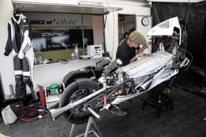 Force of Nature, a steam-rocket motorbike