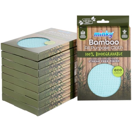 Pack of bamboo cloths