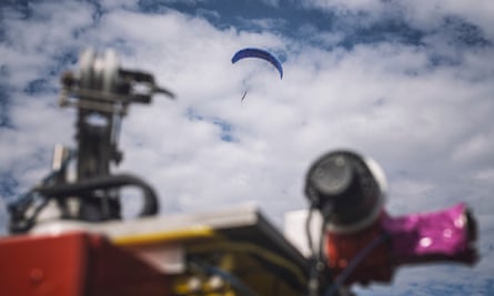 Kite tests in Essex.