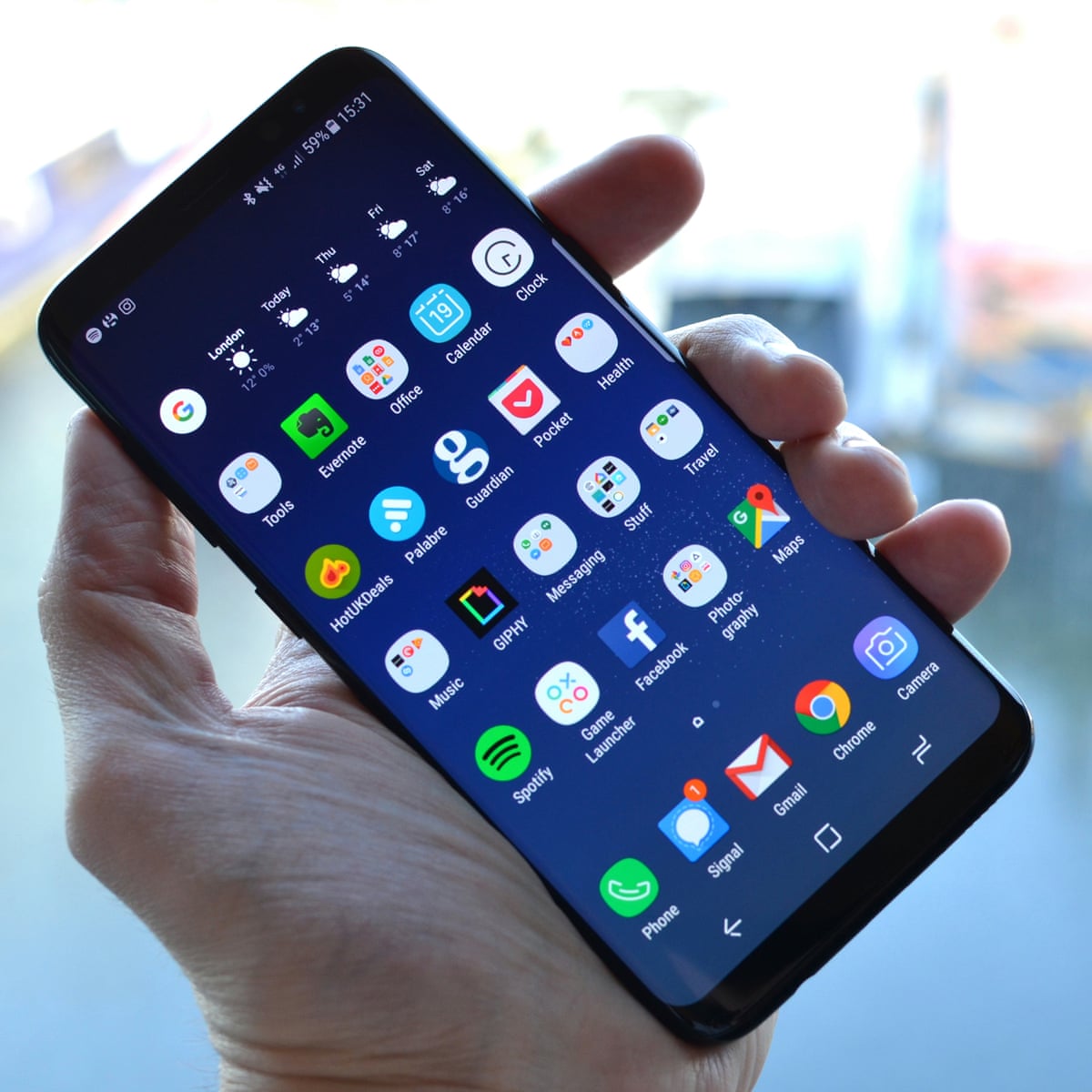 democratische Partij Op de een of andere manier fee Samsung Galaxy S8 review: the future of smartphones | Samsung | The Guardian