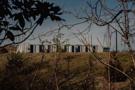 Existing data centers are built close to residential areas in Manassas, Virginia.