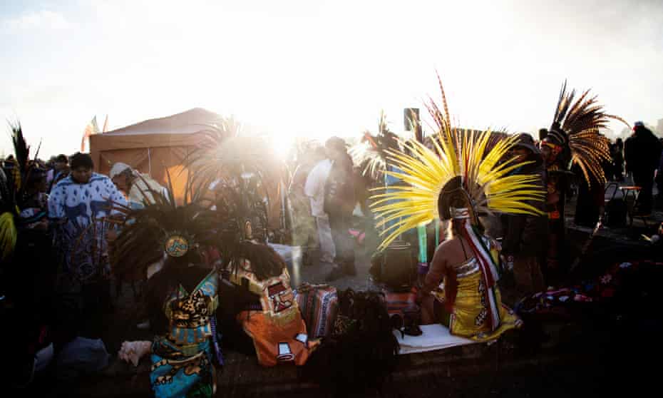 The Indigenous People’s Thanksgiving Day is a sunrise ceremony celebrated annually on Alcatraz Island. 