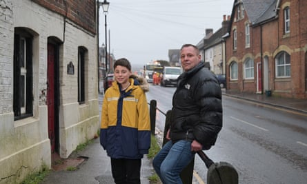 Mark Johnson, 54, and Richard Johnson, 11.