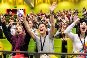 Punters at VidCon in Melbourne, 2018