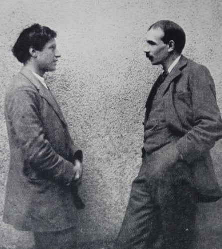 The painter Duncan Grant with John Maynard Keynes in 1926.