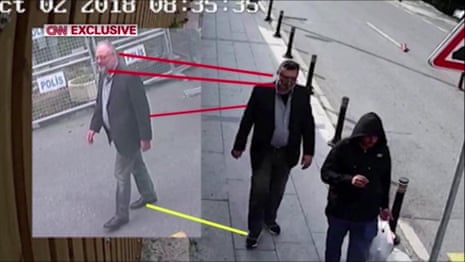 CCTV footage appears to show Khashoggi body double