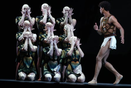 ‘Wonderful material’ … Carlos Acosta in Balanchine’s Prodigal Son in 2004.