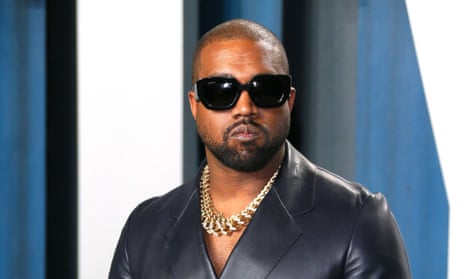 FILES-US-CELEBRITY-SOCIAL MEDIA<br>(FILES) In this file photo taken on February 9, 2020 Kanye West attends the 2020 Vanity Fair Oscar Party following the 92nd annual Oscars at The Wallis Annenberg Center for the Performing Arts in Beverly Hills. - Instagram and Twitter said they have restricted the accounts of US rapper Kanye West over posts slammed as anti-Semitic. A spokeswoman for Twitter told AFP on October 9, 2022 that West's account was locked due to a violation of the social media platform's policies. (Photo by Jean-Baptiste Lacroix / AFP) (Photo by JEAN-BAPTISTE LACROIX/AFP via Getty Images)