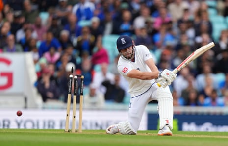 India beat England by six runs to draw series in thrilling finale to fifth men’s cricket Test – live | England v India 2025 England’s Gus Atkinson is bowled out by India’s Mohammed Siraj to give India victory.