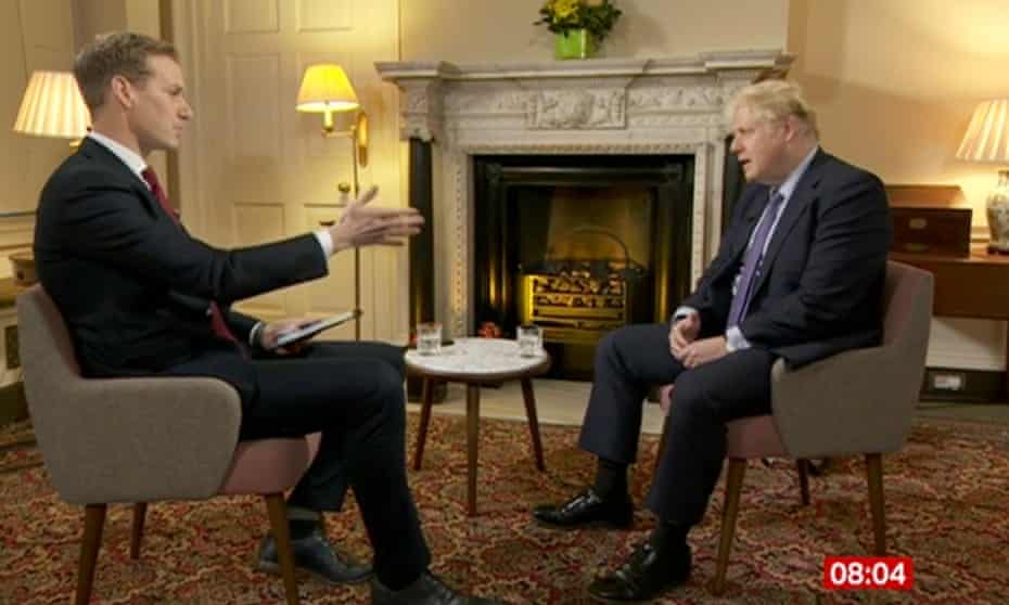 Boris Johnson talks to the BBC’s Dan Walker.