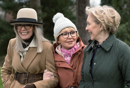 Diane Keaton, Lulu and Patricia Hodge in Arthur’s Whisky.