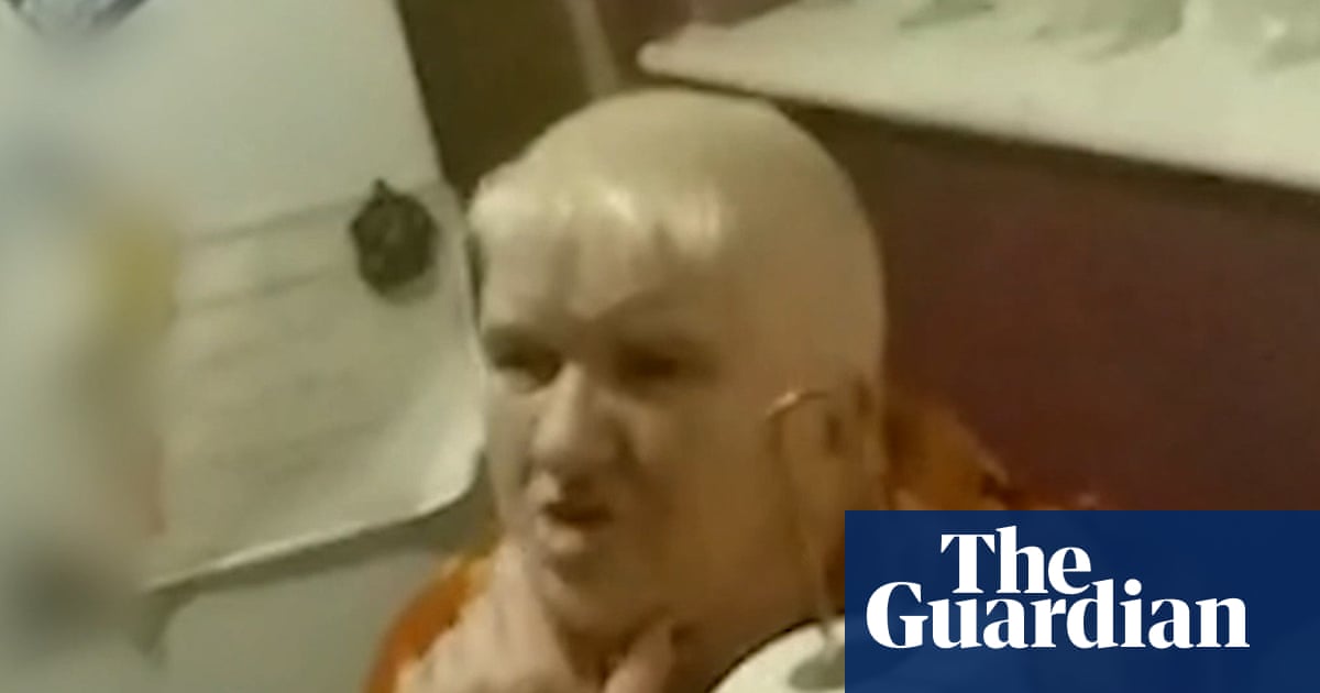 Police bodycam footage shows Amanda Wixon being questioned – video