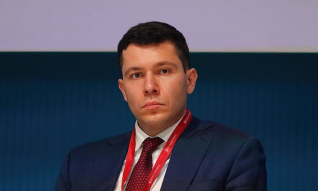 Anton Alikhanov, governor of Russia’s Kaliningrad region