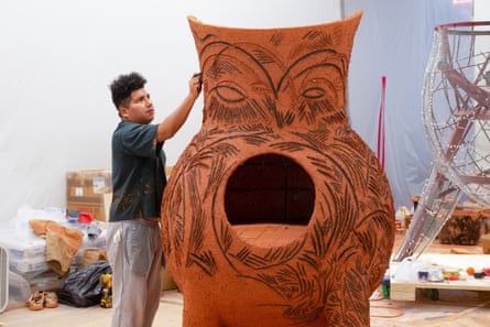 Gabriel Chaile at work.