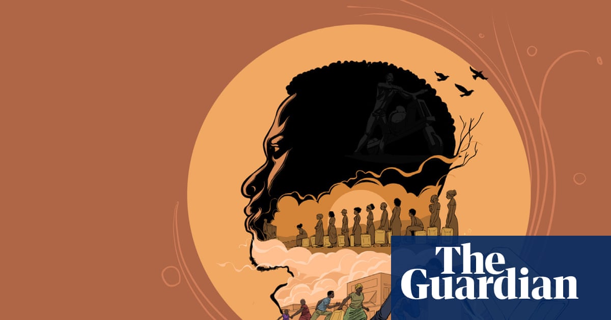 ‘I’m from where you learn to run before you can walk’: the comic strip artist telling the story of DRC’s conflict