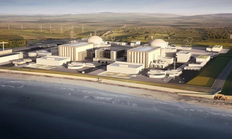 A computer generated image of Hinkley Point C in Somerset: ‘Not only will Hinkley C leave us with a gigantic bill and nothing to show for it; it will also have stymied other contributions to the low-carbon economy.’