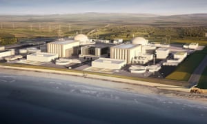 An artist's handout of Hinkley Point C