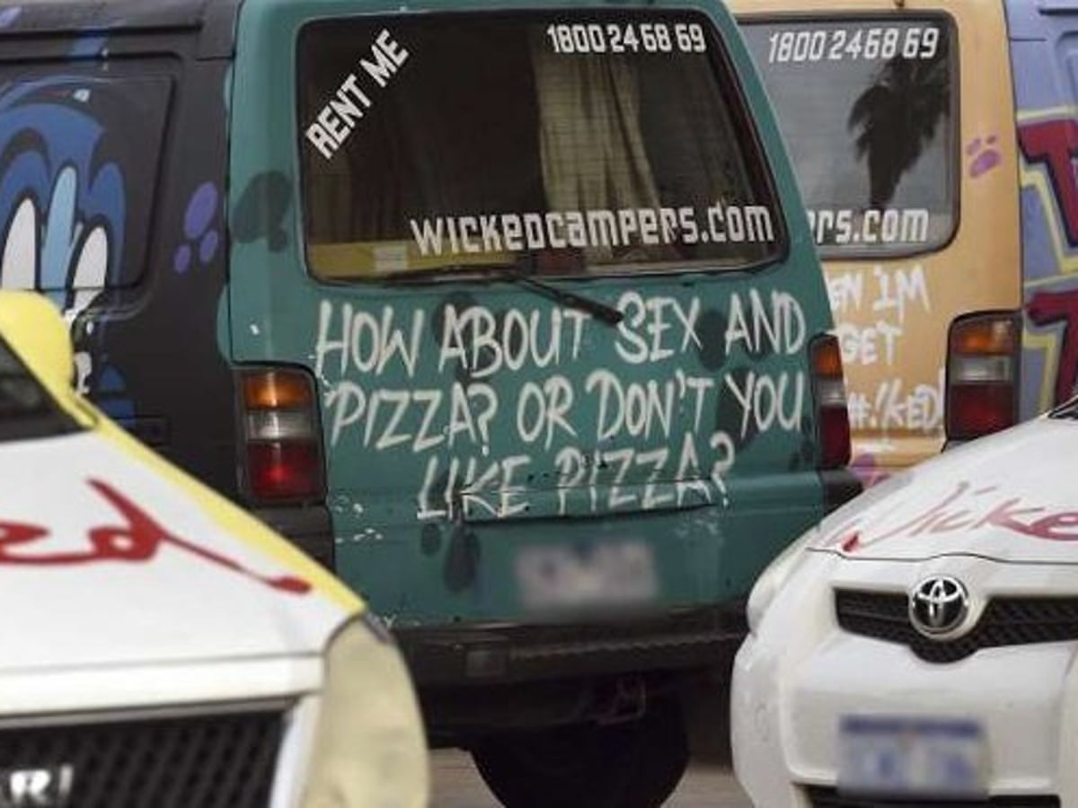 Wicked Campers ban: offensive slogans finally reach the end of the road |  Queensland | The Guardian