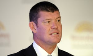 Billionaire casino mogul James Packer.