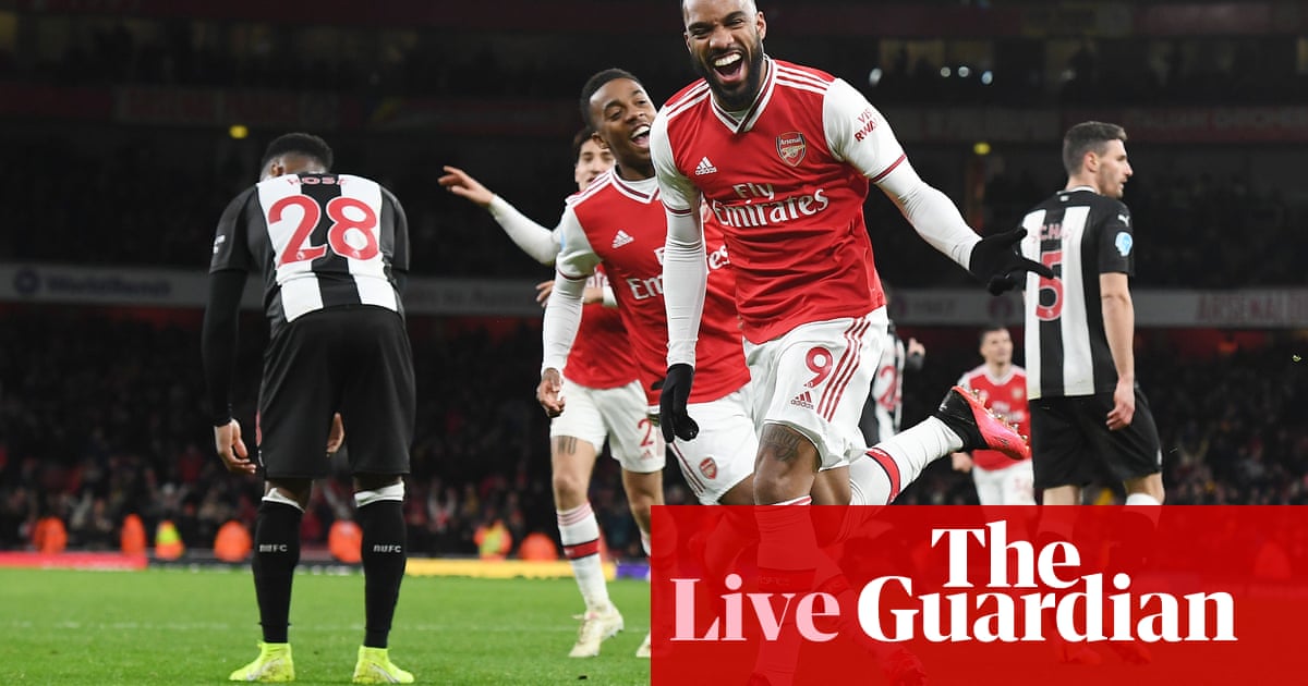 Arsenal 4-0 Newcastle: Premier League – live!