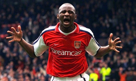 Patrick Vieira’s playing style stunned his new team-mates when he joined Arsenal from Milan aged 19.