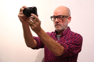 Stipe at the launch of Our Interference Times: A Visual Record in Berlin earlier this month.