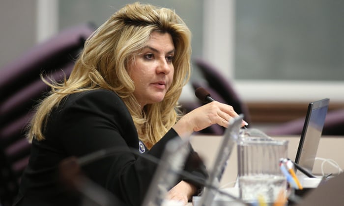 Michelle Fiore, pictured in 2013, emerged as a mediator-cum-cheerleader for the remaining occupiers.