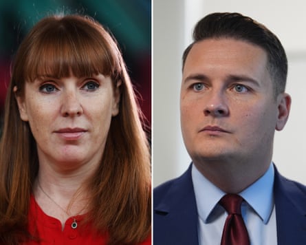Angela Rayner and Wes Streeting
