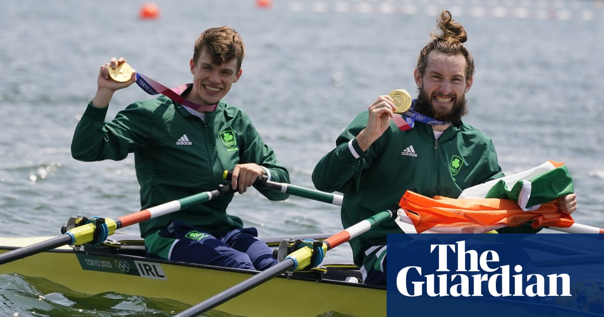 Paul O’Donovan and Fintan McCarthy win Ireland’s first Olympic rowing gold