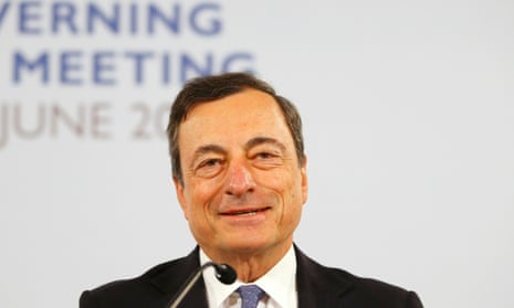  ECB President Mario Draghi says the Brexit vote is a risk to the global economy.