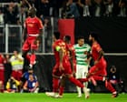 Celtic throw away four-goal aggregate lead to crash out of Champions League against Lask
