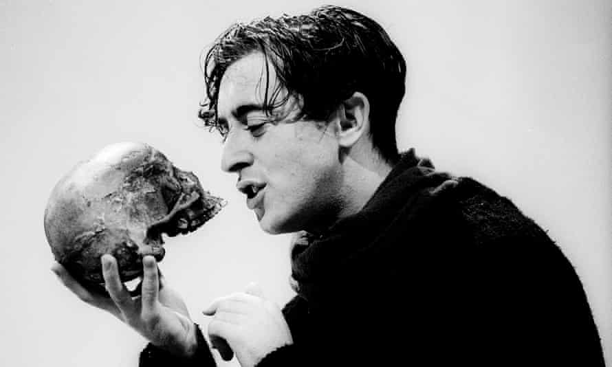 Stage winner: as Hamlet at the Donmar Warehouse in 1993.