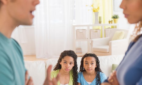Children feel anxious as grown-ups argue