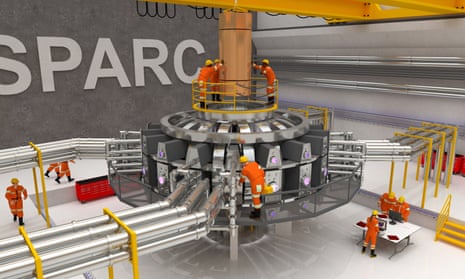 A visualisation of MIT’s planned fusion experiment.