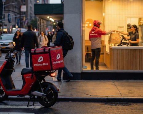 Delivery Hero delivery driver