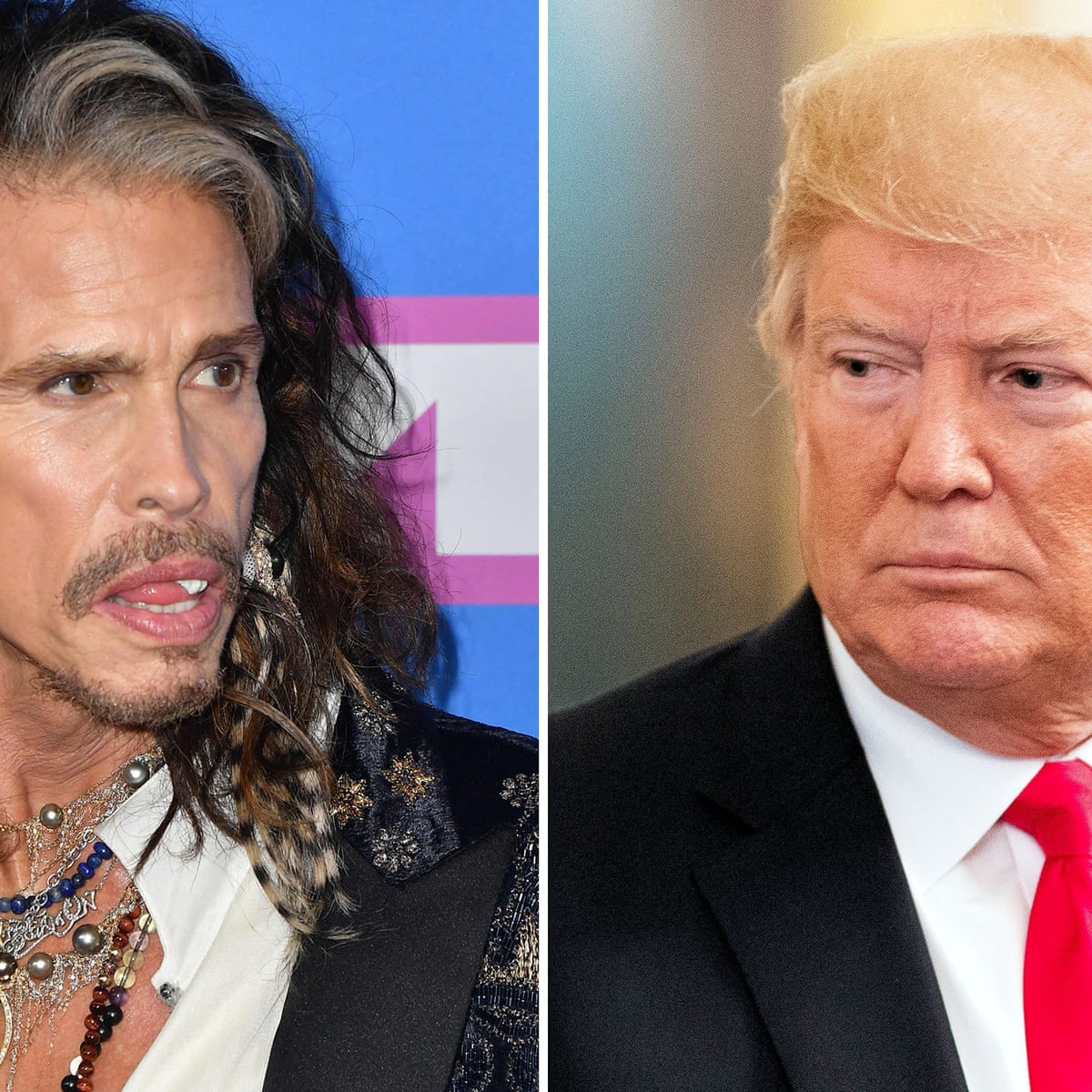 Steven Tyler Orders Donald Trump To Stop Playing Aerosmith Music At Rallies  | Music | The Guardian