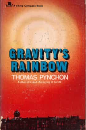 Gravity’s Rainbow by Thomas Pynchon.
