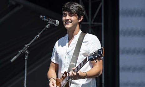 Laine Hardy performs in San Diego in 2019.