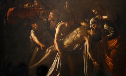 a detail of Resurrection of Lazarus.