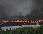 British Woman Escapes Spanish Wildfire