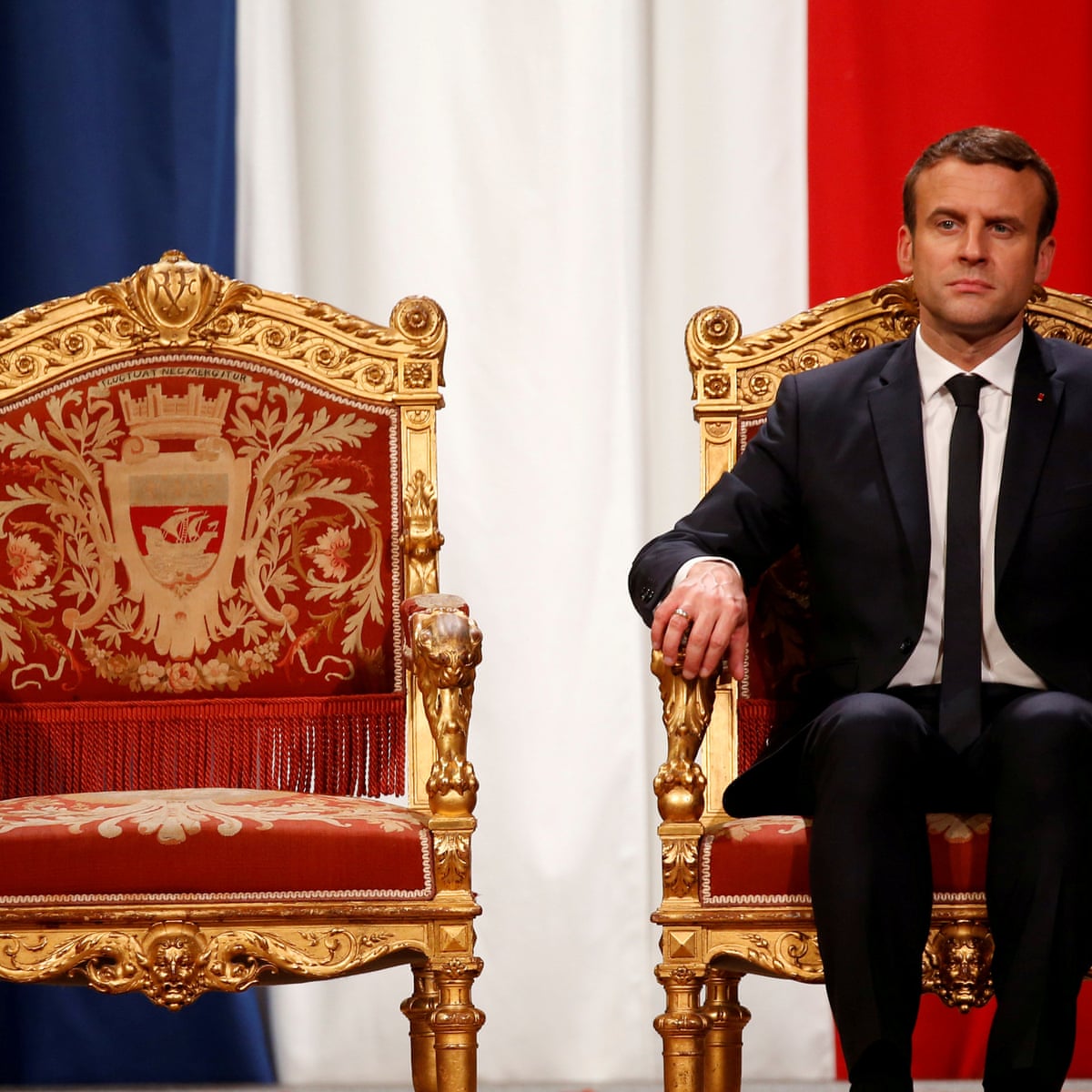 Jupiter' or just another politician? Macron's divine aura begins to fade | Emmanuel Macron | The Guardian